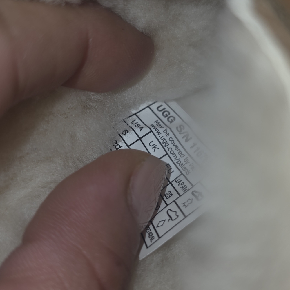 UGG Brown Shearling Slide Sandals - image 5